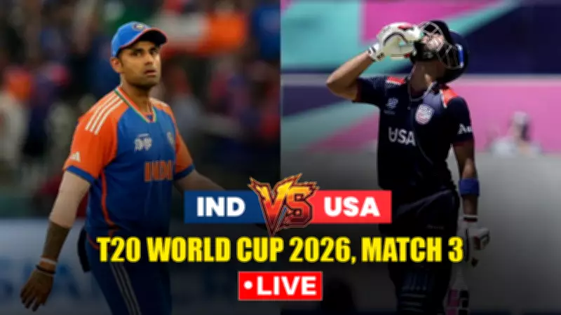 India vs USA T20 World Cup 2026 Live: Wankhede Stadium Hosts Historic Clash