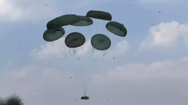 Indian Army Tests Indigenous Heavy Drop System for 20-Tonne Equipment