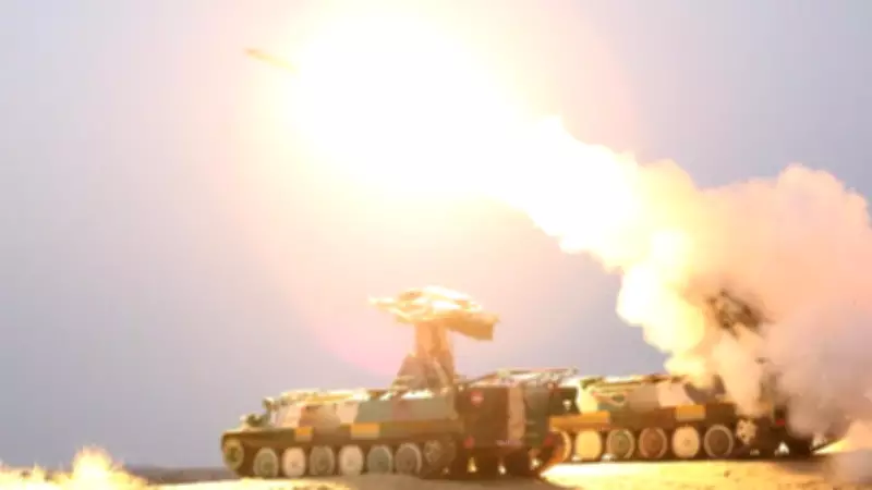 Indian Army's Strela-10 VSHORADS Test Firing in Rajasthan Desert Proves Combat Readiness