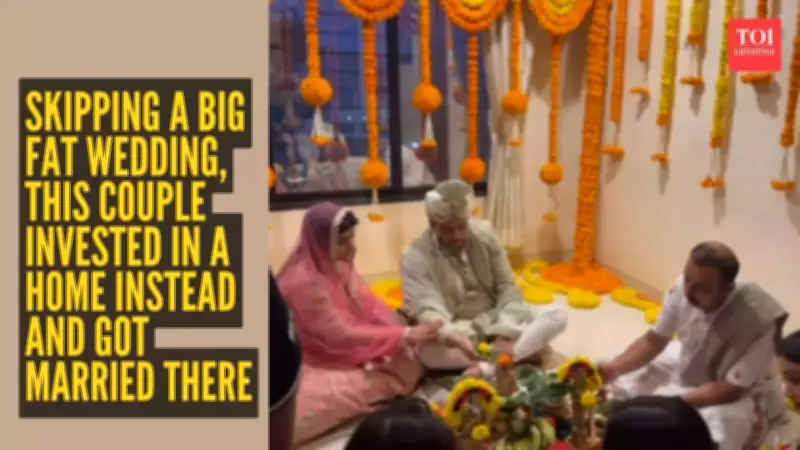 Indian Couple Skips Lavish Wedding, Invests in Dream Home Instead