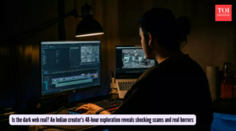 Indian Creator's 48-Hour Dark Web Dive Exposes Shocking Scams and Real Dangers