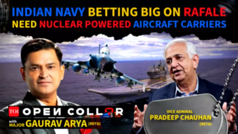 Indian Navy's Strategic Leap: Rafale M Fighters and Nuclear Carrier Ambitions