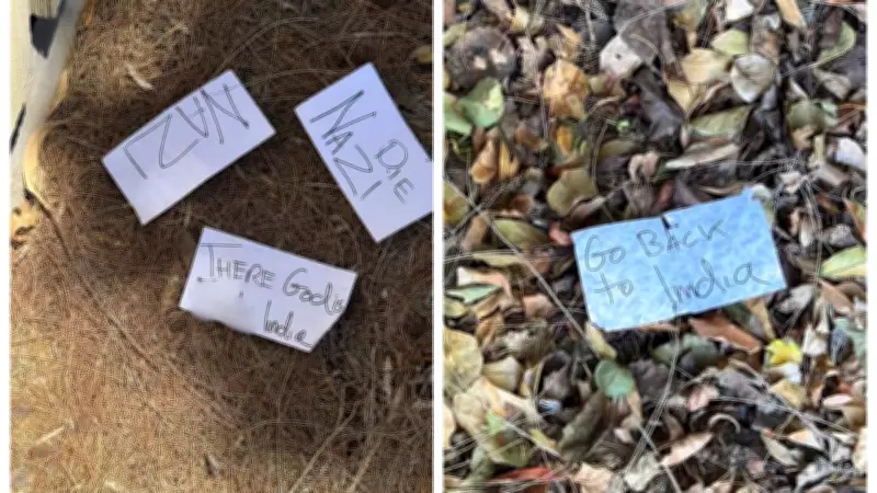 Indian-Origin Man in Melbourne Targeted by Racist Notes in Front Yard
