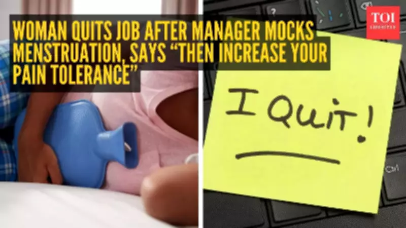 Indian Woman Quits Job After Manager Mocks Menstrual Leave, Sparks Workplace Health Debate