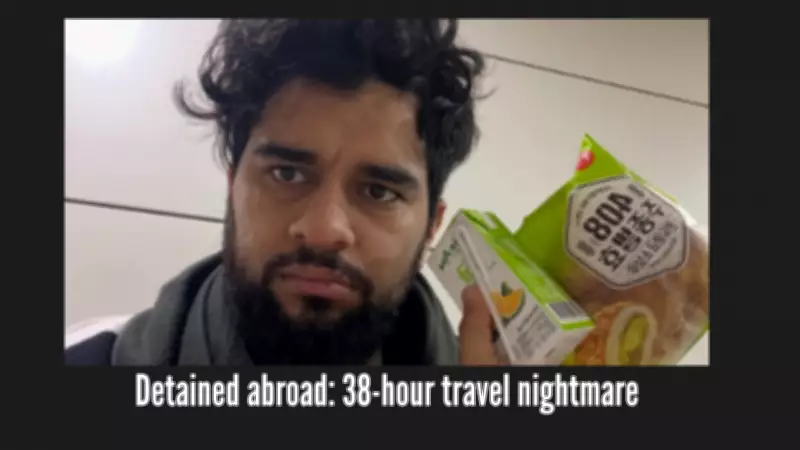 Indian YouTuber Alleges 38-Hour Detention in South Korea and China Travel Ordeal