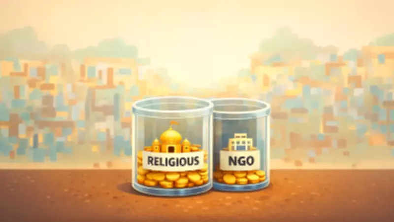 Indians Donate Rs 54,000 Crore Annually, Religion Receives Largest Share