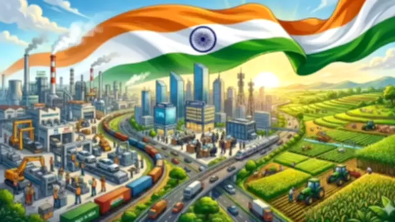 India's Economy Forecast to Grow 7.6% in 2025-26, Led by Manufacturing and Services