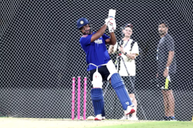 India's Intense Chennai Practice Amid Rinku's Absence and Batting Conundrum