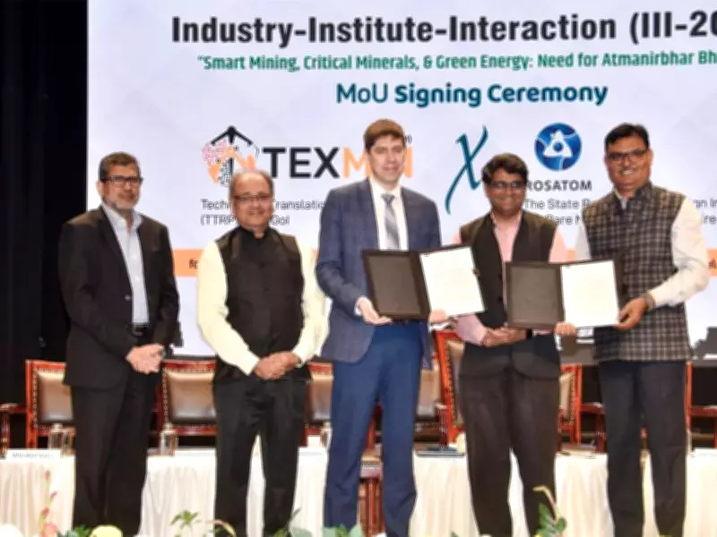 India's TexMin and Russia's Giredmet Forge Pact to Boost Rare Earth Tech