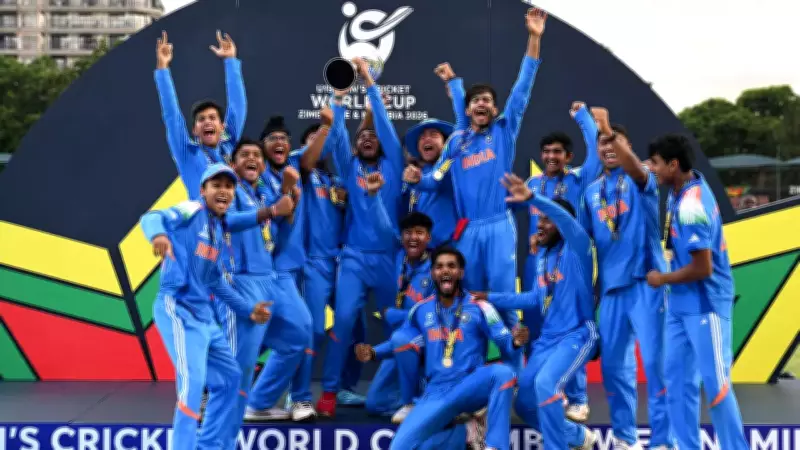 India's U-19 Cricket Team Clinches Sixth World Cup Title, Fraternity Celebrates