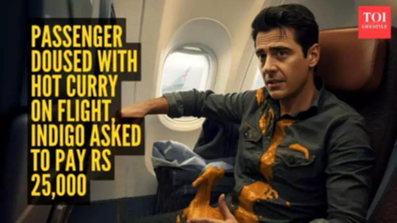 IndiGo Ordered to Pay Rs 25,000 After Hot Curry Spill on Bengaluru-Bound Flight