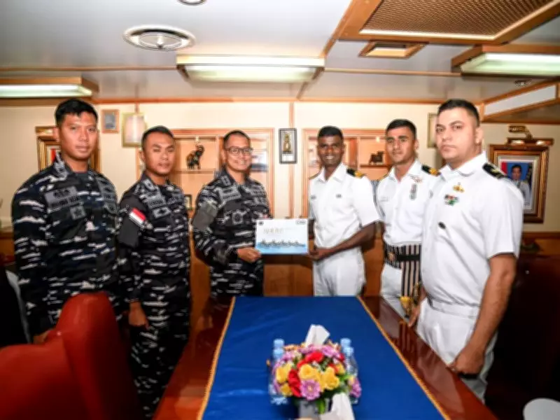 Indonesia, UAE, Bangladesh Naval Ships Join Indian Navy for Milan Fleet Review