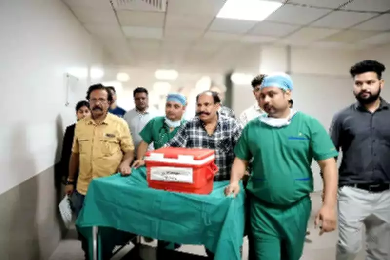 Indore's Dual Green Corridors Save Lives with Brain-Dead Donor's Organs
