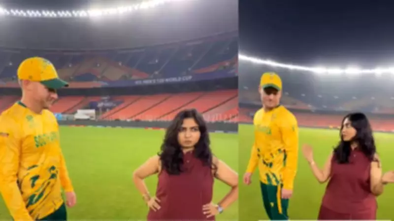 Influencer Faces Abuse After Viral Video with South Africa's David Miller Post India's T20 Loss