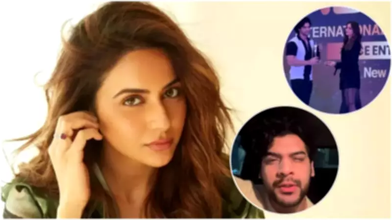 Influencer Lakshay Jaggi Clarifies Viral Award Show Snub Incident with Rakul Preet Singh