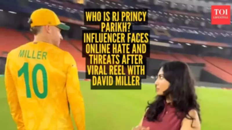 Influencer RJ Princy Parikh Faces Online Abuse After Viral T20 World Cup Reel