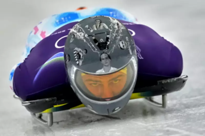 IOC Allows Ukrainian Skeleton Racer Armband, Bans War Memorial Helmet