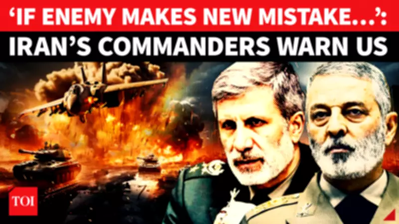 Iran Army Chief Warns Trump: US Military Assets Under Constant Surveillance