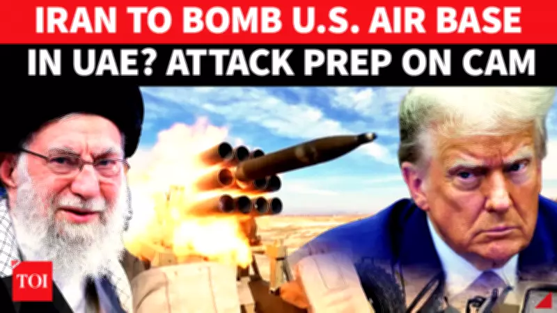 Iran Conducts Mock Missile Strike on US Al Dhafra Air Base Replica in UAE