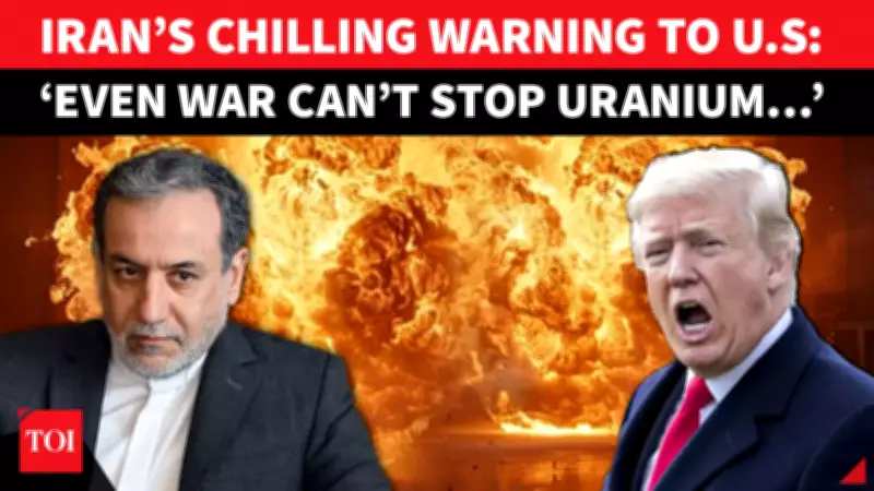 Iran Defies Trump's Threats, Vows to Continue Uranium Enrichment Amid Rising Tensions