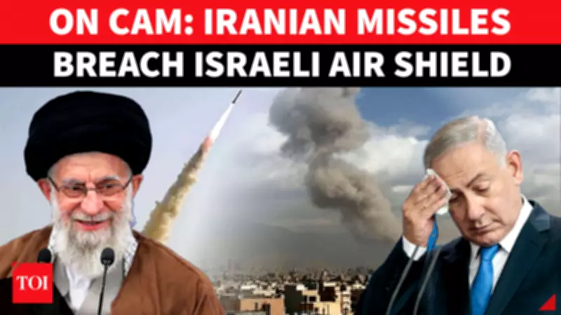 Iran Fires 35 Ballistic Missiles at Israel, Causing Minor Injuries and Heightening Tensions
