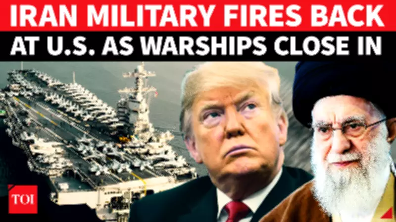 Iran Military Vows 'Will Sink Them All' as US Warships Deploy Amid Trump War Threats