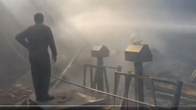 Iranian Military Helicopter Crashes in Market, Killing at Least Four People