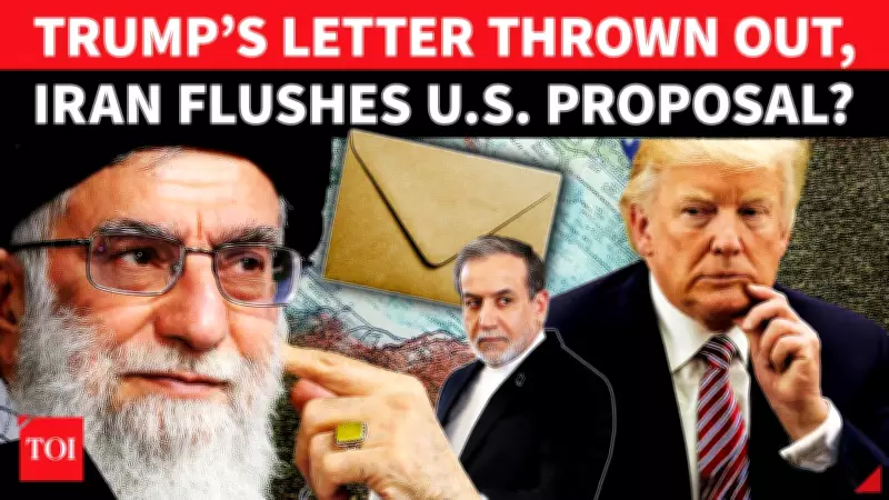 Iran's Diplomatic Rebuff: Unopened US Missile Deal Envelope Signals Deep Rift