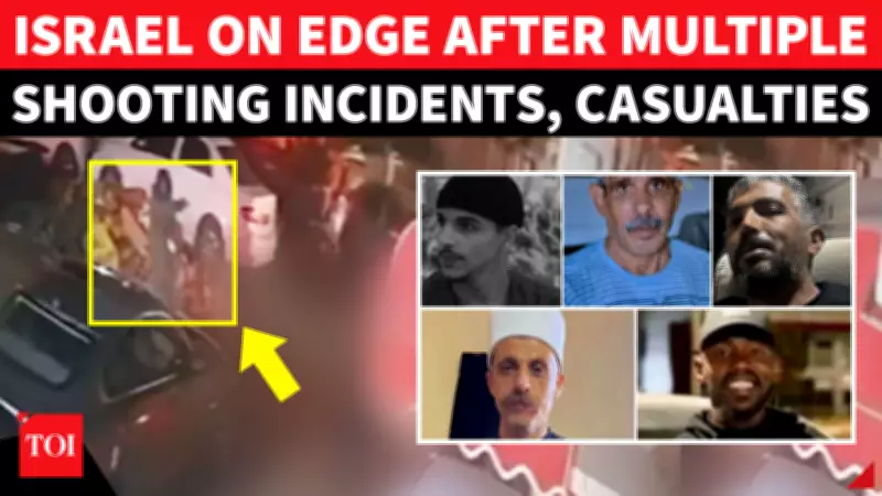 Israel Declares National Emergency as Wave of Shootings Claims Five Lives