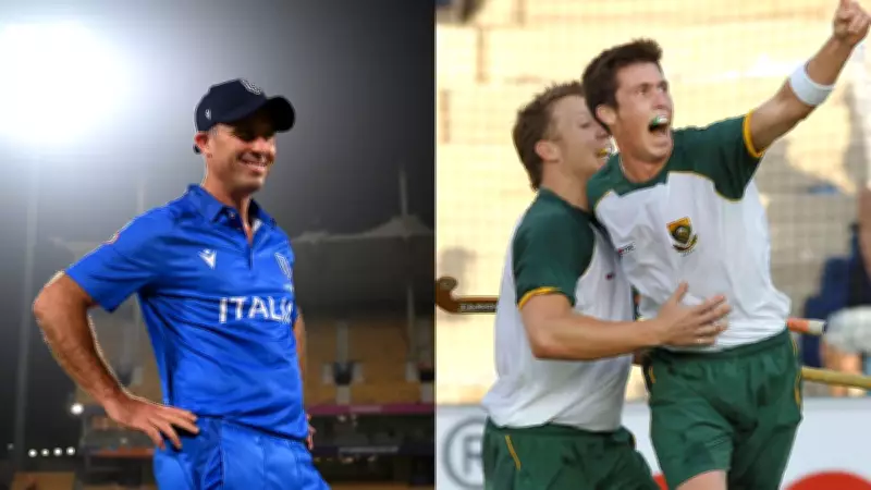 Italy Cricket Captain Wayne Madsen's Hidden Past: A 2006 Hockey World Cup Player for South Africa