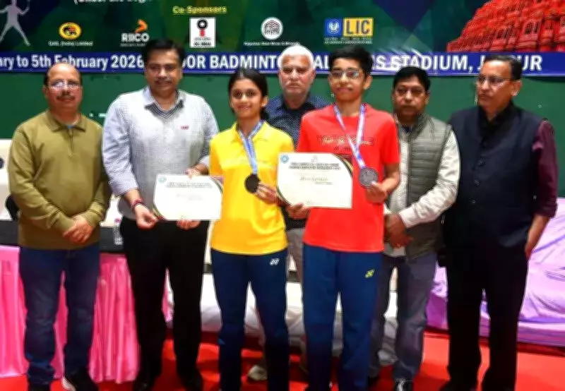 Jaipur Duo Vayam Lamba & Shreyansh Choudhary Storm into All India Sub-Junior Badminton Finals