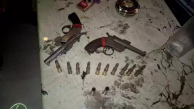 Jaipur Police Arrest Two, Seize Illegal Firearms in Bassi Crackdown