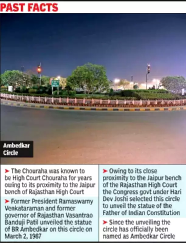 Jaipur Traffic Police Issues Corrigendum After Ambedkar Circle Renaming Row