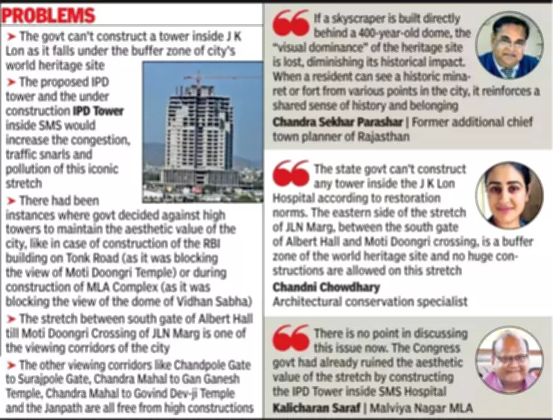 Jaipur's Heritage at Risk: Second IPD Tower Plan Sparks Controversy