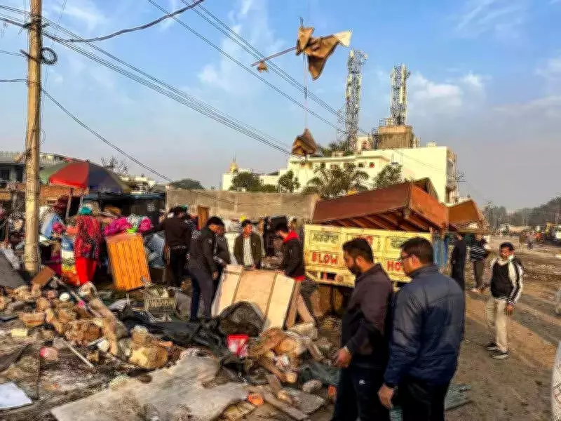 Jalandhar Eviction Sparks Water Tank Protest, Families Relocated After Demolition