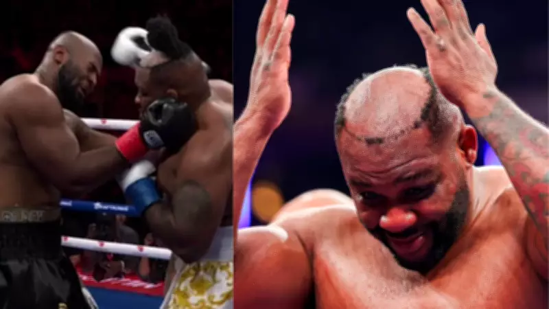 Jarrell Miller's Wig Goes Viral During Madison Square Garden Victory