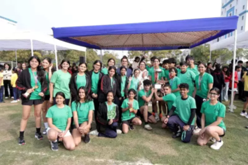 Jayshree Periwal International School's 'Olympics at School' Sports Meet Concludes with Enthusiasm
