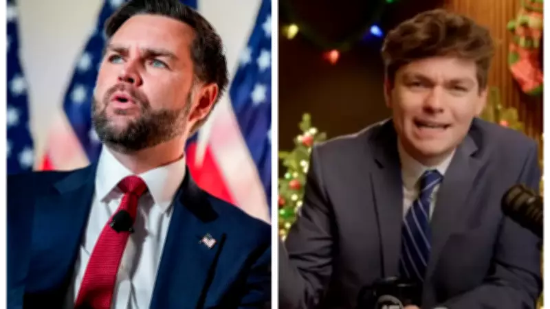 JD Vance and Nick Fuentes Clash Intensifies Over Family Attacks and Political Support