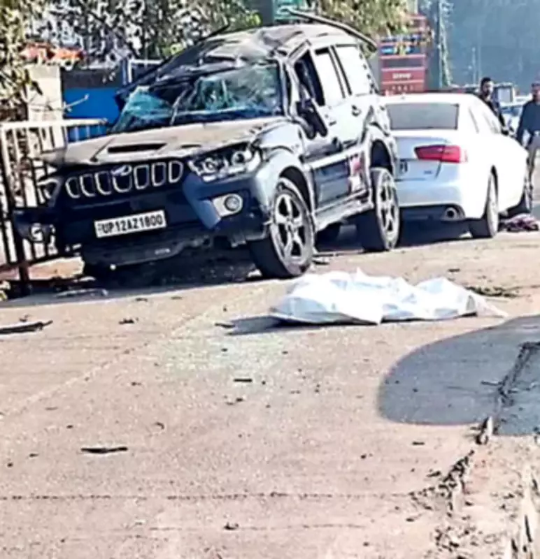 JD(U) MLA Niranjan Kumar Mehta Escapes Major Injury in High-Speed Car Crash on NH-31