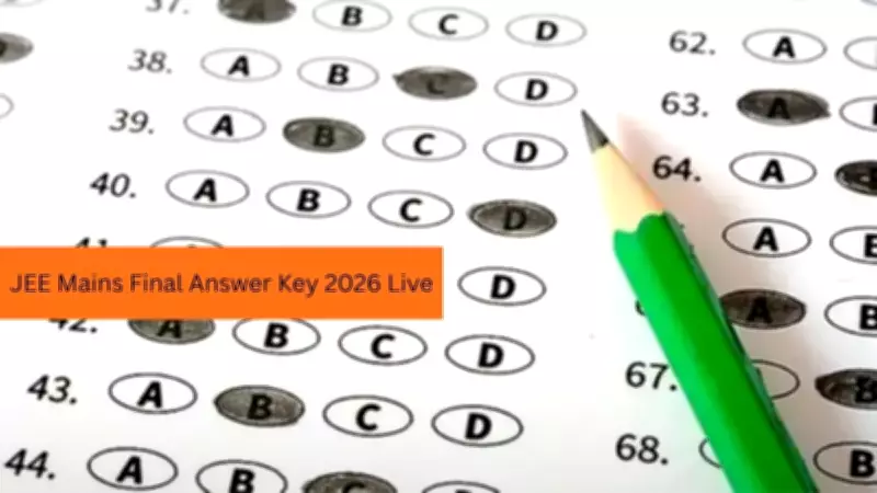 JEE Main 2026 Final Answer Key Released: Download Scorecard Now