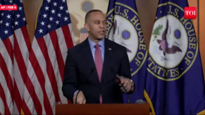 Jeffries Issues Ultimatum to Trump on ICE Reforms Amid DHS Funding Crisis