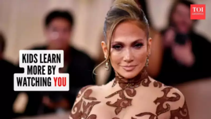 Jennifer Lopez Parenting Quote: Children Learn Through Observation, Not Lectures