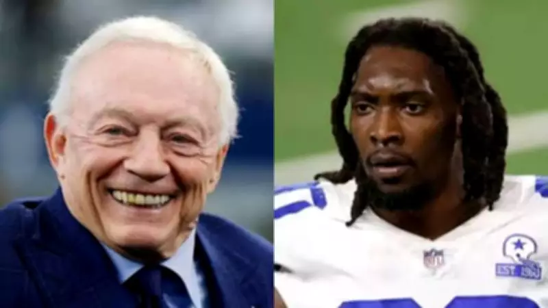 Jerry Jones Celebrates DeMarcus Lawrence's Super Bowl Win with Seahawks