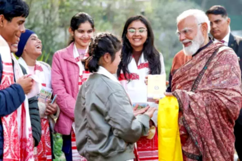 Jharkhand Schools Participate in PM Modi's Pariksha Pe Charcha 2024