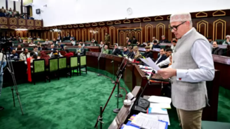 J&K CM Omar Abdullah Presents Rs 1.27 Lakh Crore Budget Focused on Security and Welfare