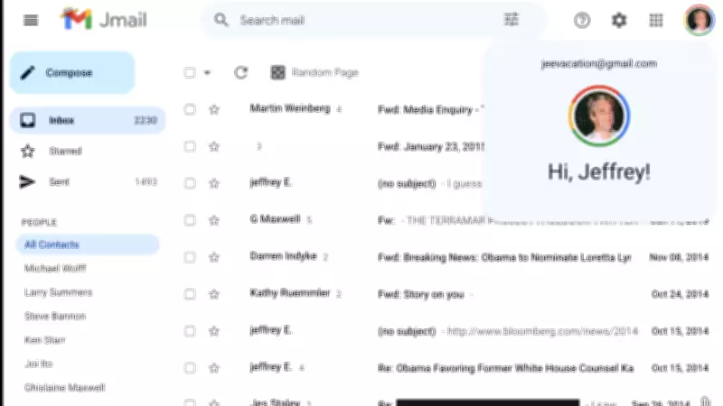 Jmail Project Transforms Epstein Email Archive into Gmail-Style Interface