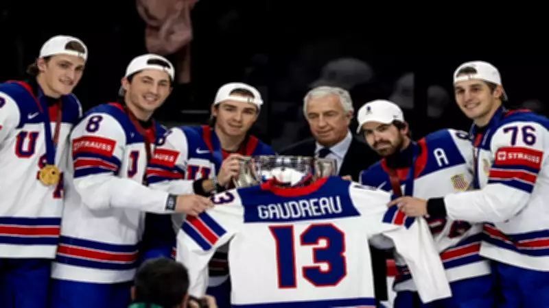 Johnny Gaudreau's Son Turns 2 as USA Battles Canada for Olympic Gold