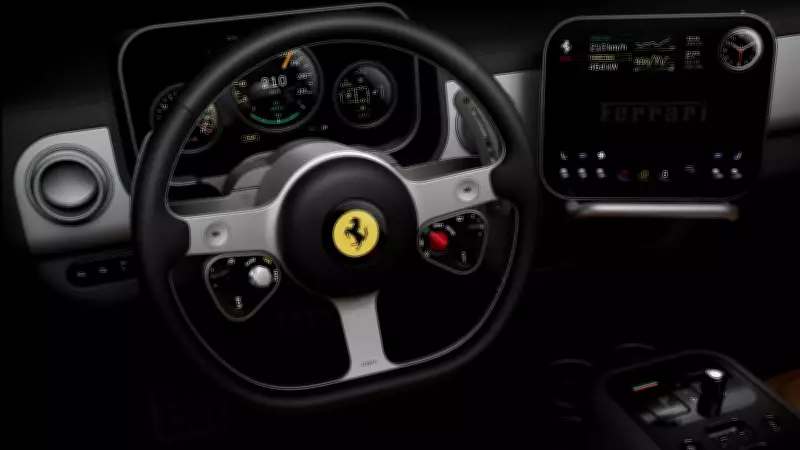 Jony Ive Designs Ferrari's First Electric Supercar Interior, Blending Apple Minimalism with Racing Heritage