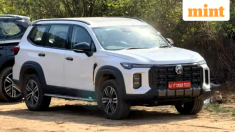 JSW MG Motor Unveils MG Majestor SUV, India's New D+ Segment Flagship