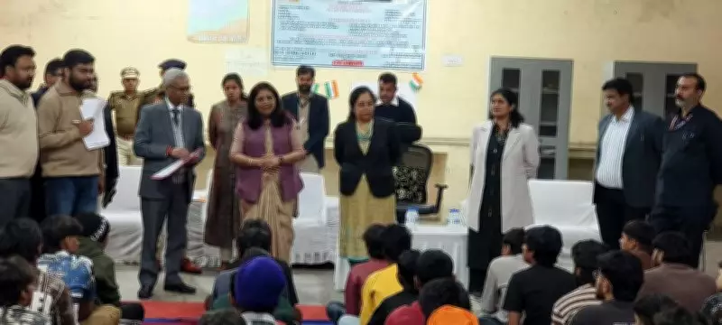 Justice Mehta Inspects Central Jail and Observation Home in Hoshiarpur